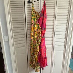 FARM Rio Colorful Floral Maxi Dress